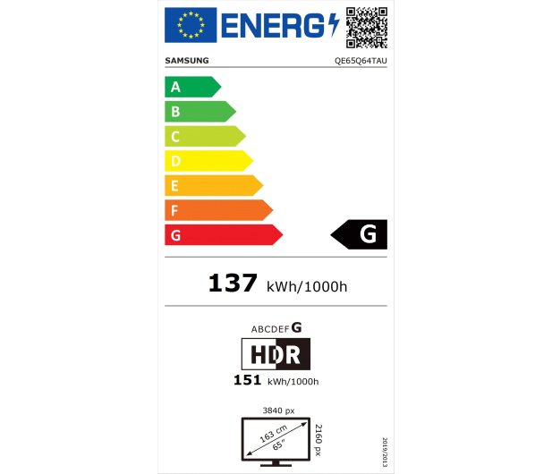 SAMSUNG QLED QE65Q64TAU DVB-T2 HEVC - 546990 - zdjęcie 2